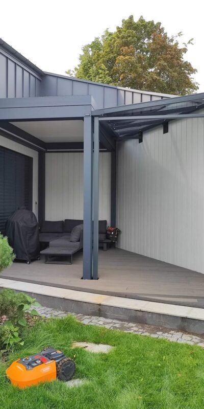 Stogas su pergola